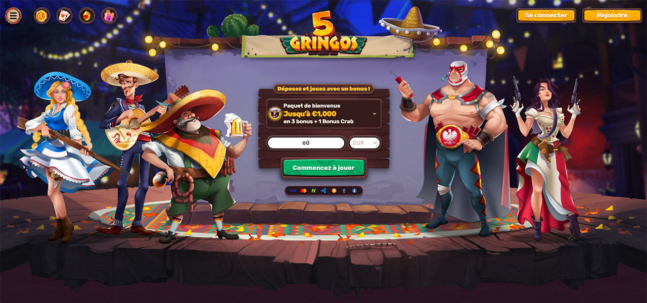 5Gringos Casino