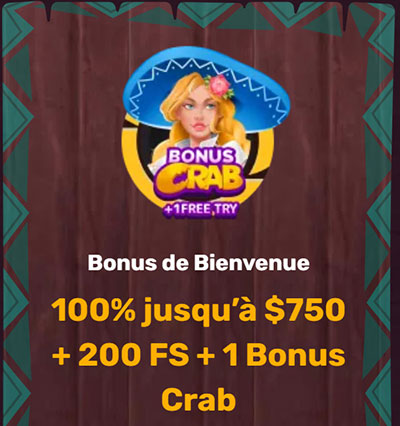 bonus 100 bienvenue 5gringos casino